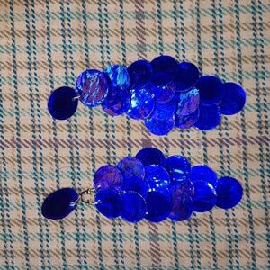 🌺BLUE DANGLING Earrings